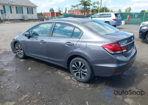 2015 Honda Civic Ex из США, поврежденный, VIN 2HGFB2F8XFH561471